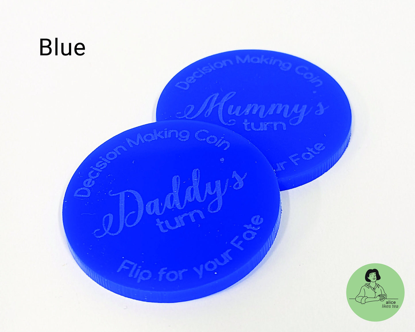 Decision Coin Flip for New Parents - Perfect for Baby Shower Gift