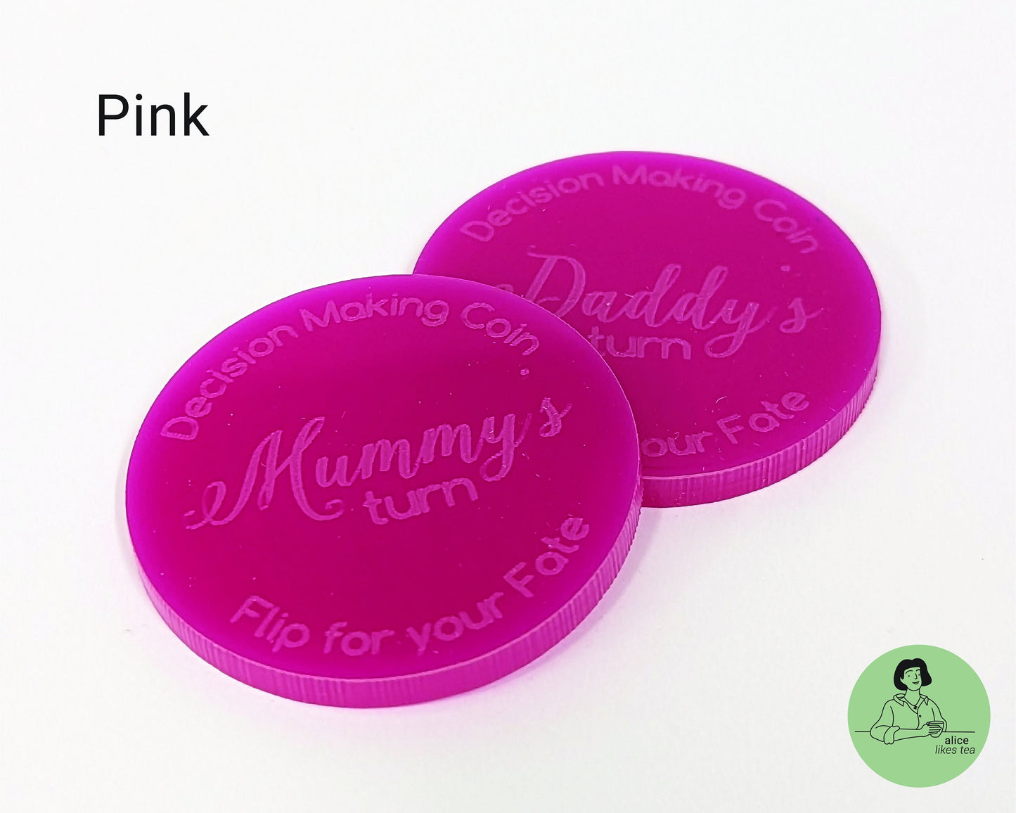 Decision Coin Flip for New Parents - Perfect for Baby Shower Gift