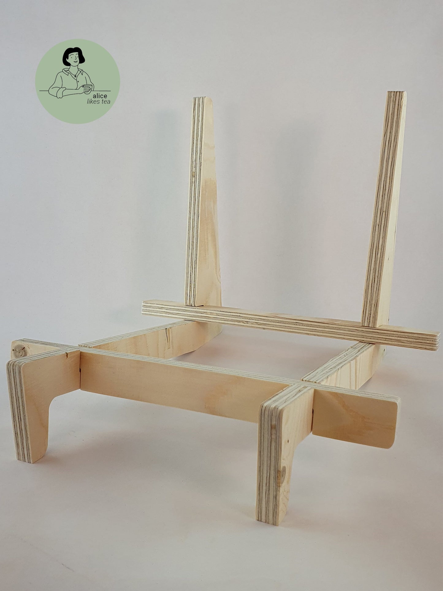 Premium Birch Ply Adjustable Portable Wooden Guitar Amp Stand - Various Sizes