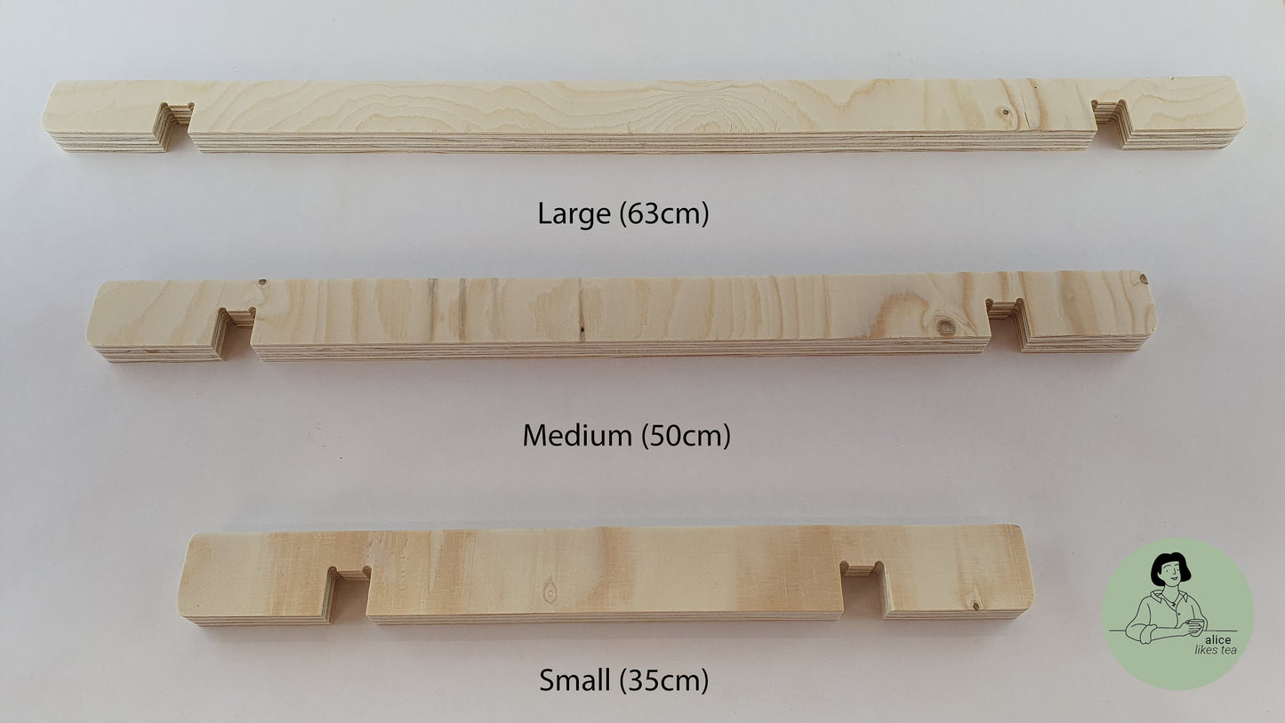 Premium Birch Ply Adjustable Portable Wooden Guitar Amp Stand - Various Sizes