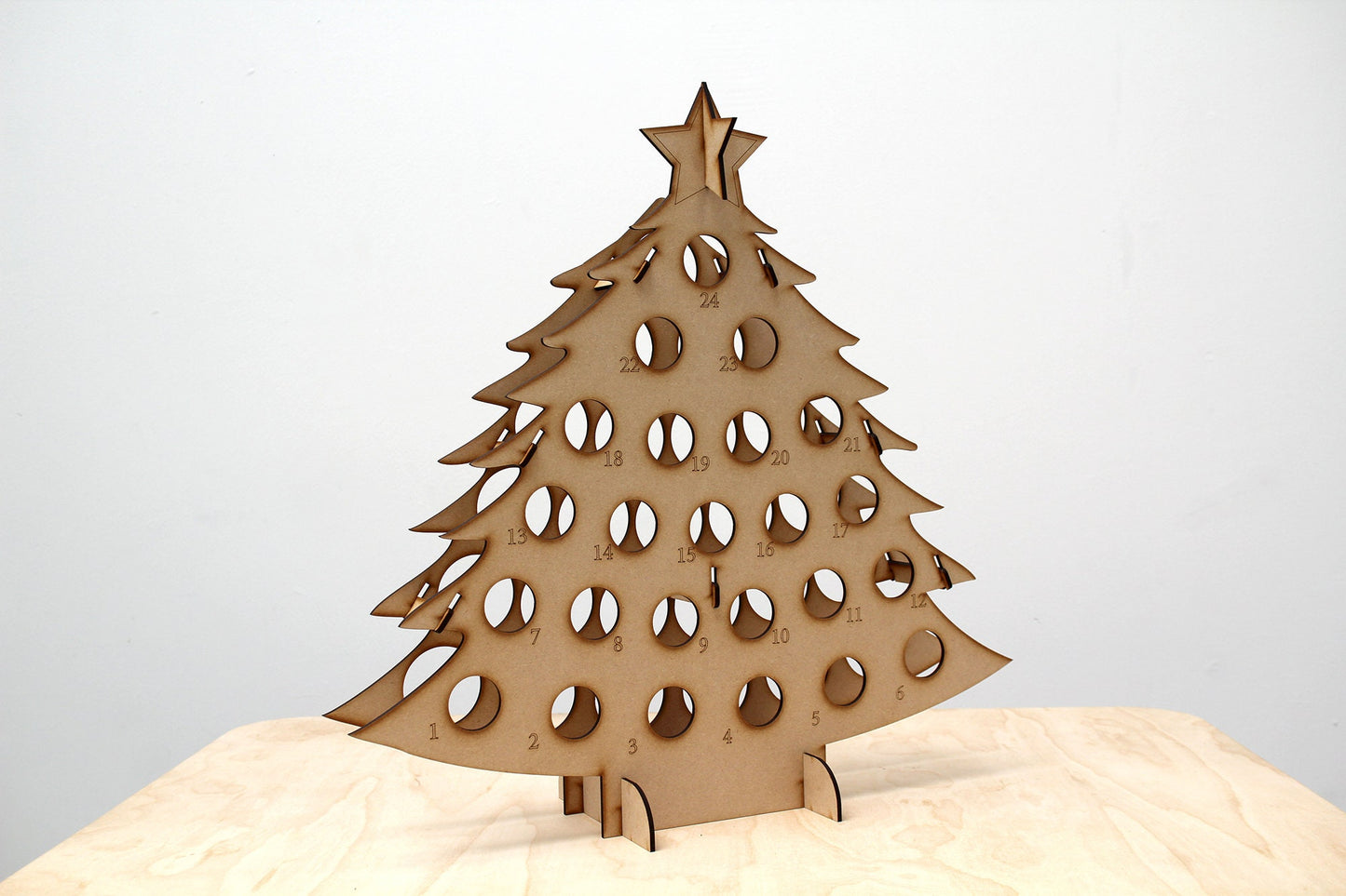 Bottle Christmas Tree Advent Calendar for Beer/Wine/Prosecco/Coca-Cola