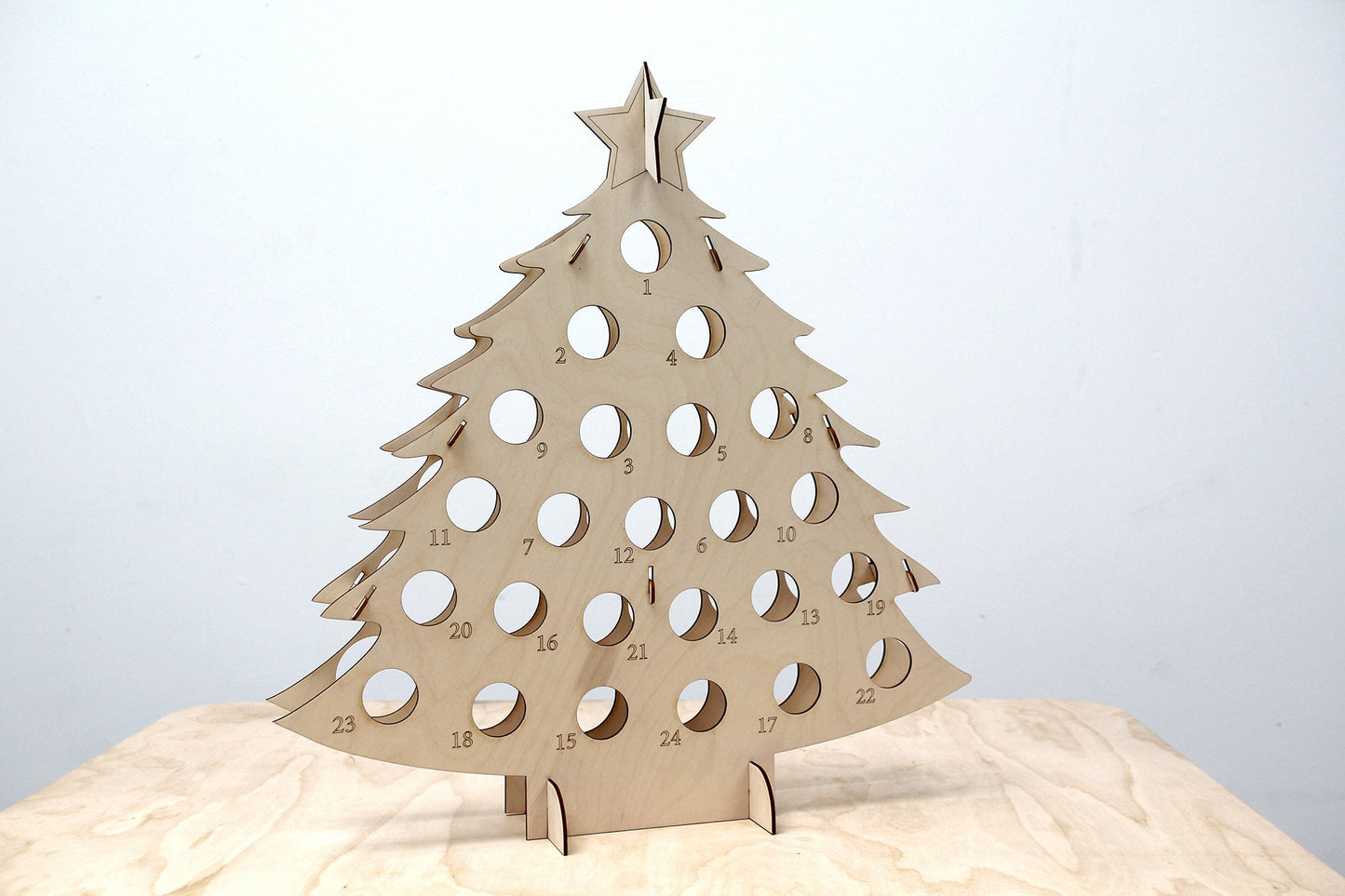 Bottle Christmas Tree Advent Calendar for Beer/Wine/Prosecco/Coca-Cola