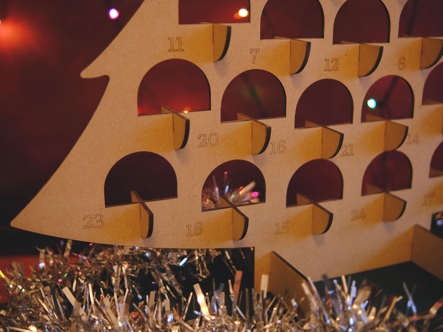 Tunnock’s Teacakes Advent Calendar Tree Reusable - Christmas Countdown - Fill Your Own