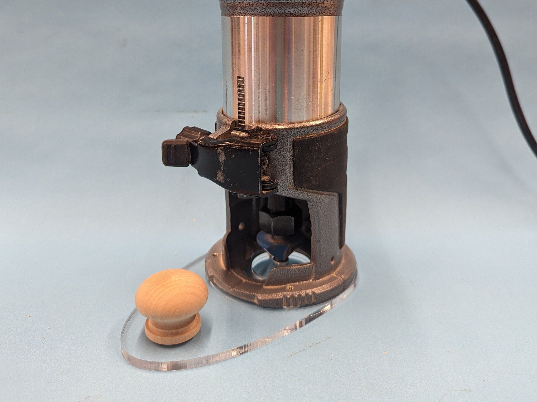 Makita Dewalt Katsu Router Single Handle Base - Clear Acrylic ...